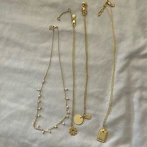 Madewell & Brandy Melville necklaces